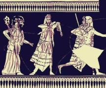 Дионис — древнегреческий бог виноделия и покровитель виноградарей