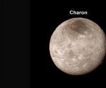 Планета Плутон и спутник Харон