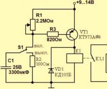 Do-it-yourself solid-state relay: diagram