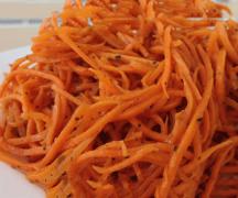 Cooking Korean carrots according to the best recipes